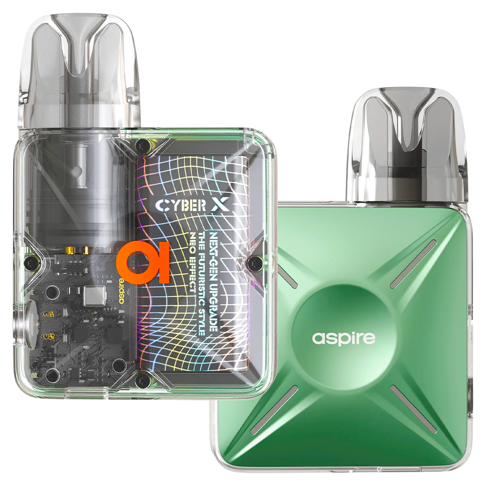 Aspire Cyber X Vape Kit | 1x Free E-Liquid | Ecigwizard Aspire Cyber X Vape Kit | 1x Free E-Liquid | Ecigwizard