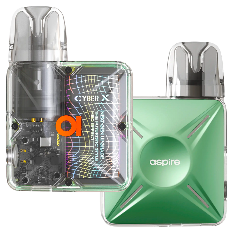 Aspire Cyber X Vape Kit Sage Green