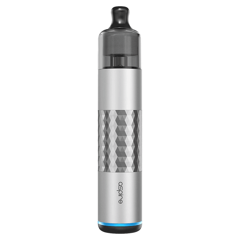 Aspire Flexus Stik Pod Vape Kit - Silver Diamond Knurling