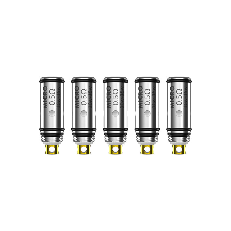 Asvape Micro Replacement Mesh Coils (Pack of 5) - 0.5 ohms