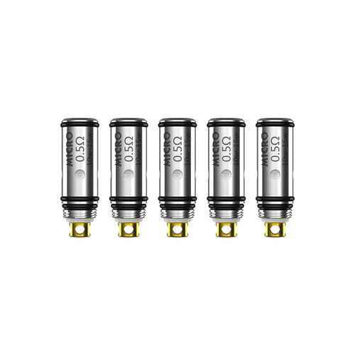 Asvape Micro Replacement Mesh Coils (Pack of 5) - 0.5 ohms