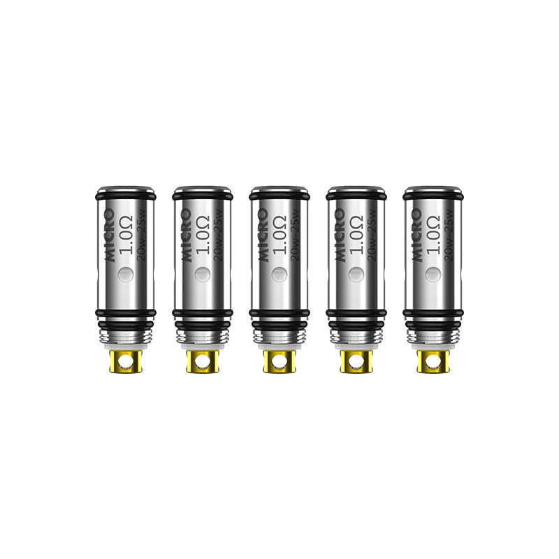 Asvape Micro Replacement Mesh Coils (Pack of 5) - 1.0 ohms
