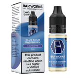 Blue Sour Raspberry Nic Salt by Bar Works - 10ml 5mg