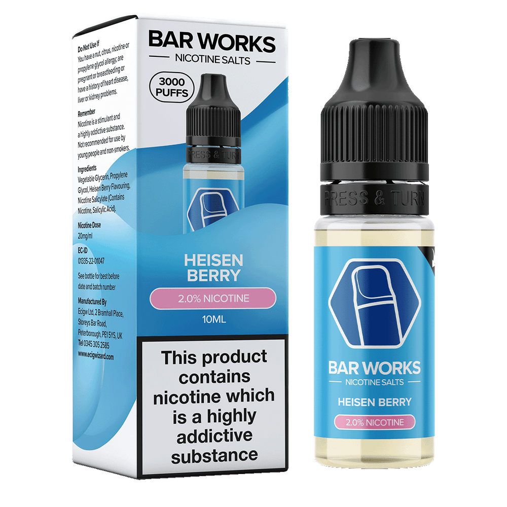 Heisen Berry Nic Salt by Bar Works - 10ml 20mg