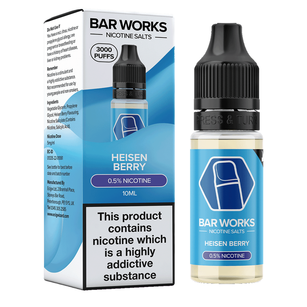 Heisen Berry Nic Salt by Bar Works - 10ml 5mg