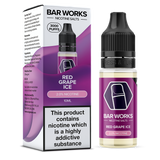 Red Grape Ice Nic Salt by Bar Works - 10ml 20mg