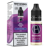 Red Grape Ice Nic Salt by Bar Works - 10ml 5mg
