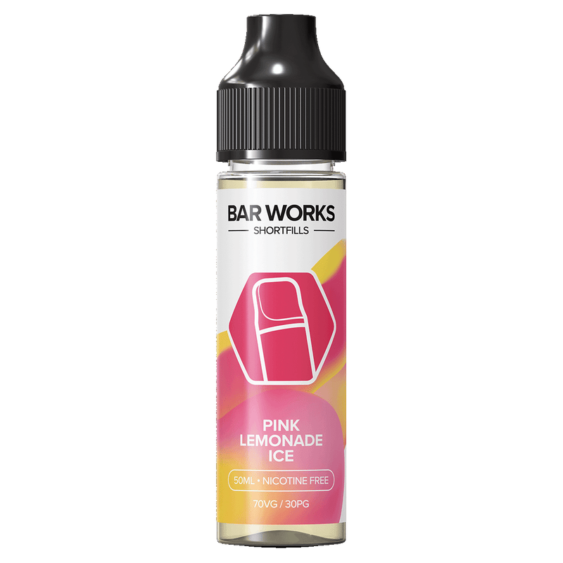 Pink Lemonade Ice Shortfill by Bar Works - 50ml