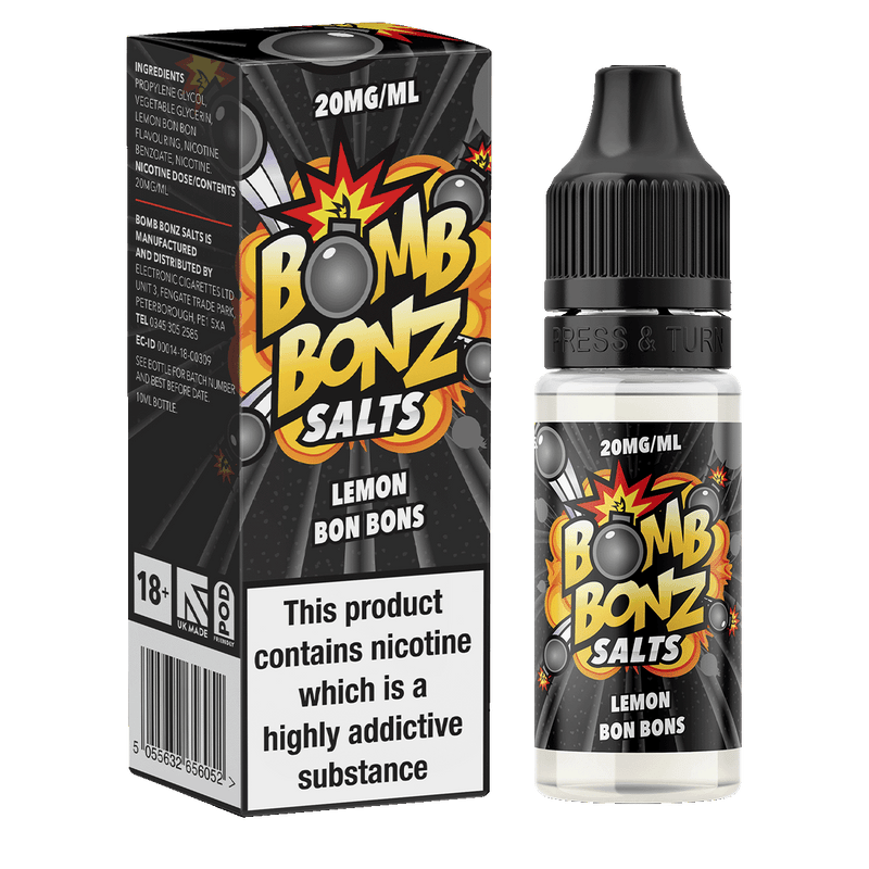 Bomb Bonz Lemon Bon Bons Nic Salt - 10ml 20mg