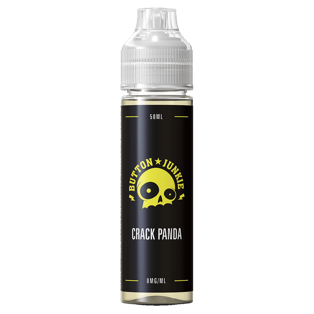 Button Junkie Crack Panda Short Fill E-Liquid -50ml Ecigwizard Button Junkie Crack Panda Short Fill E-Liquid -50ml Ecigwizard