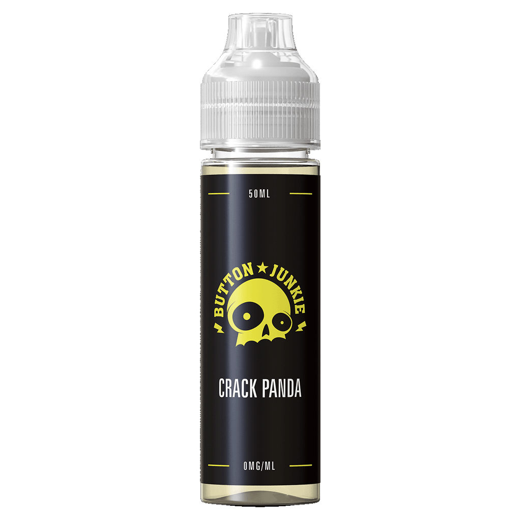 Button Junkie Crack Panda Short Fill E-Liquid -50ml  Ecigwizard