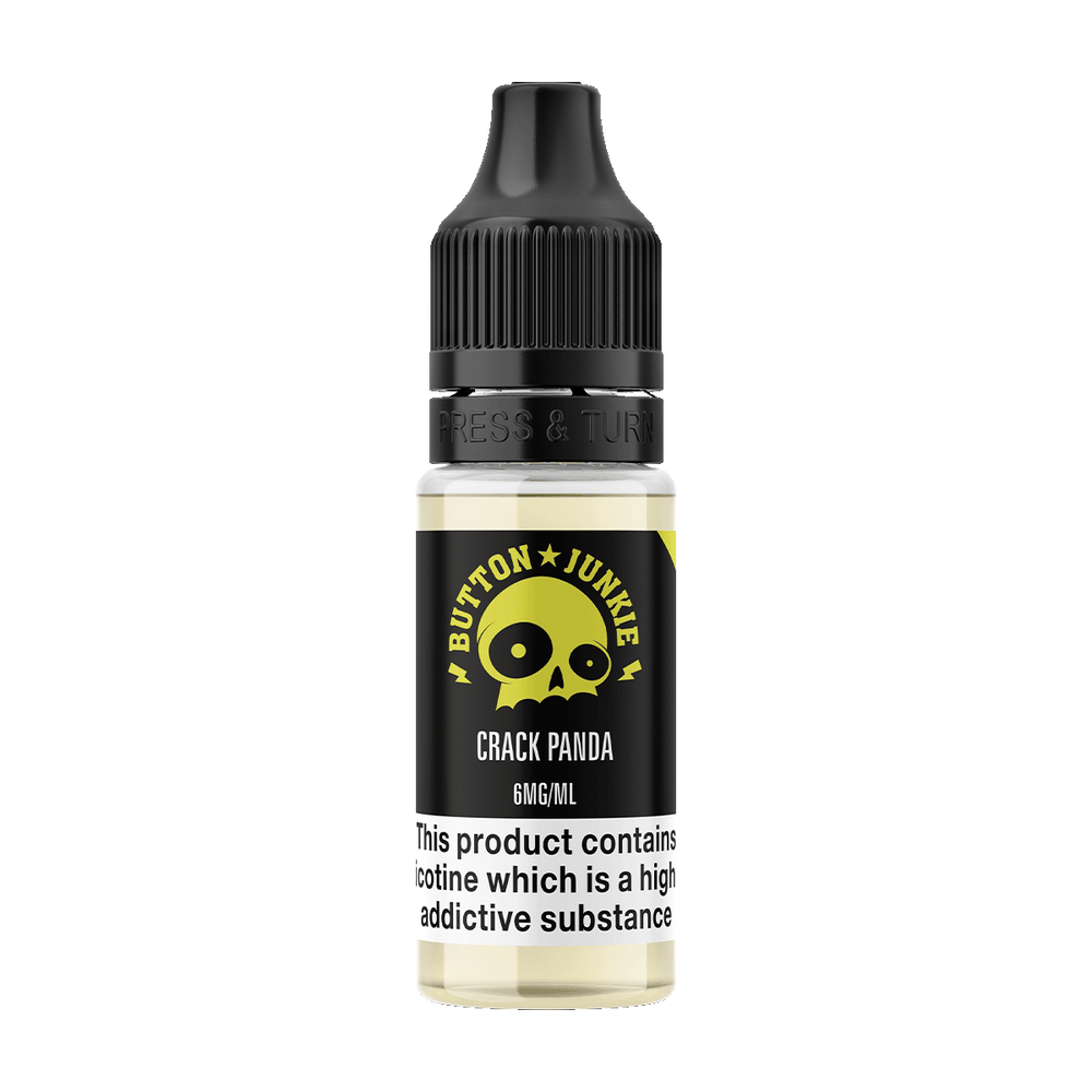 Button Junkie Crack Panda 10ml | 3 For 14 | Ecigwizard Button Junkie Crack Panda 10ml | 3 For 14 | Ecigwizard