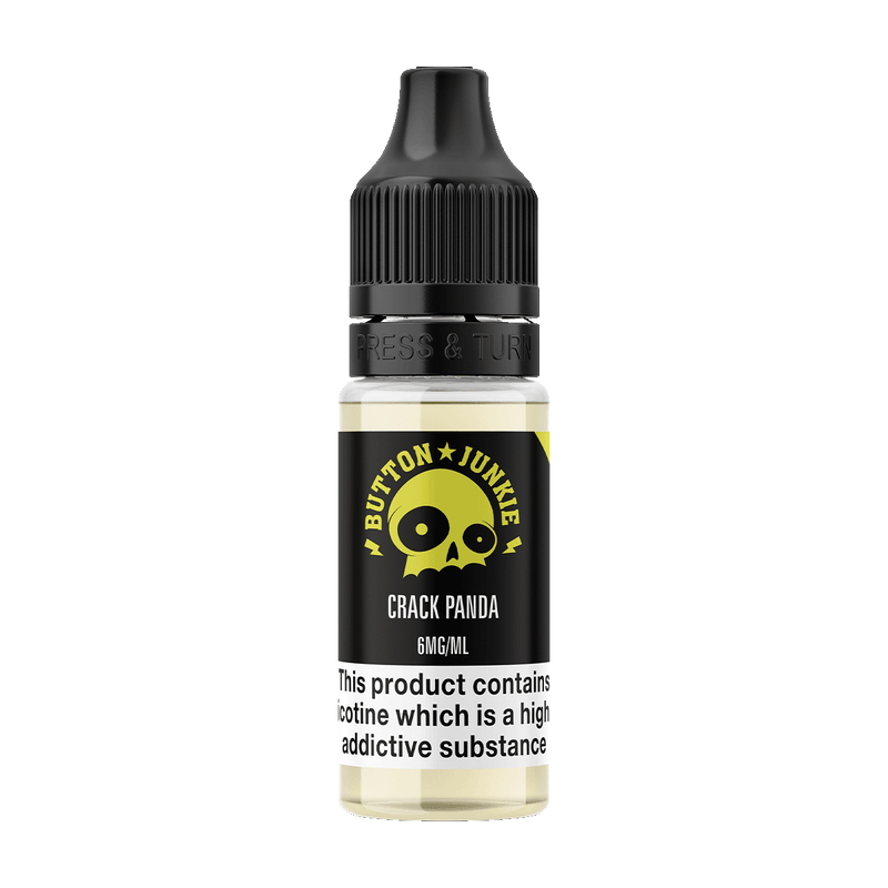 Button Junkie Crack Panda - 10ml 6mg