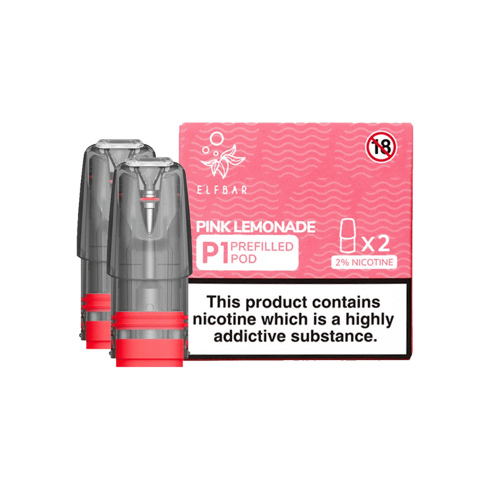 Pink Lemonade Elfbar Mate P1 Pods (Pack of 2) Ecigwizard Pink Lemonade Elfbar Mate P1 Pods (Pack of 2) Ecigwizard