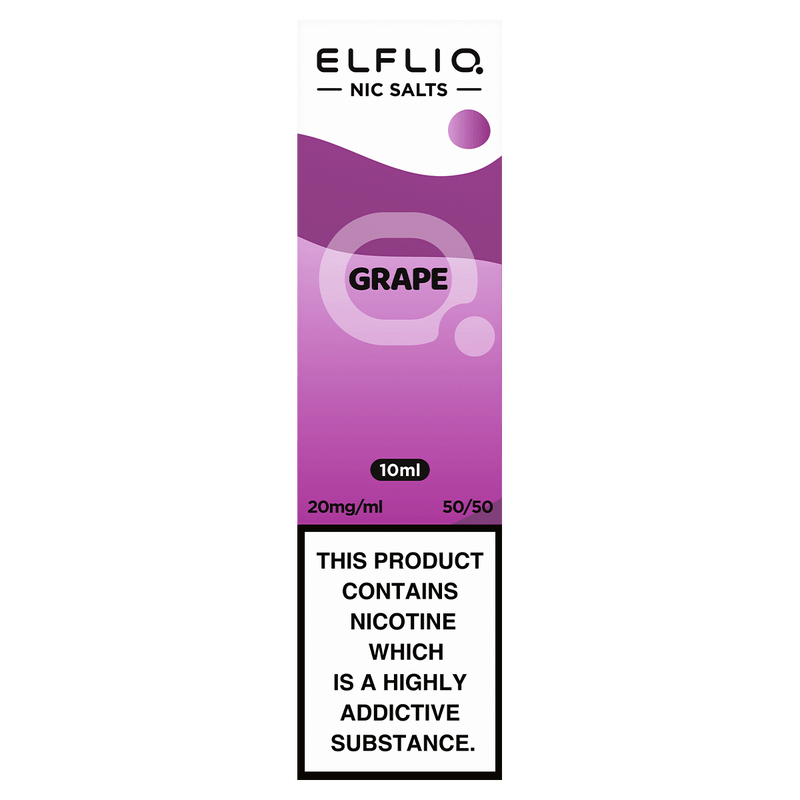 Grape Elfliq Nic Salt by Elf Bar - 10ml