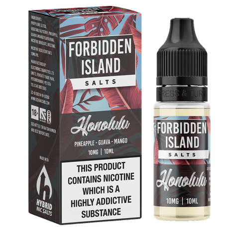 Forbidden Island Honolulu Hybrid Nic Salt - 10ml