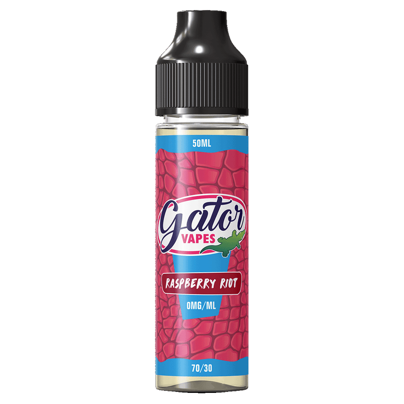Gator Vapes Raspberry Riot Short Fill - 50ml 0mg