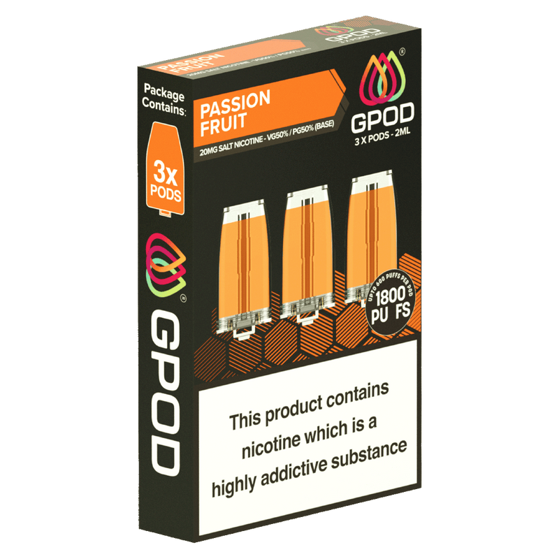 Passion Fruit GPOD Replacement Pods (Pack of 3)