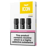 ICON Vape Lemon Pods (Pack of 3) 20mg