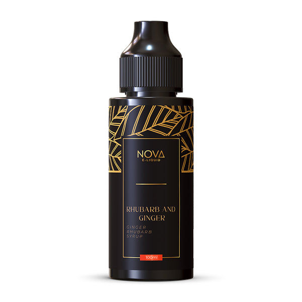 Rhubarb & Ginger by Nova Eliquid 100ml | Short Fill | Ecigwizard