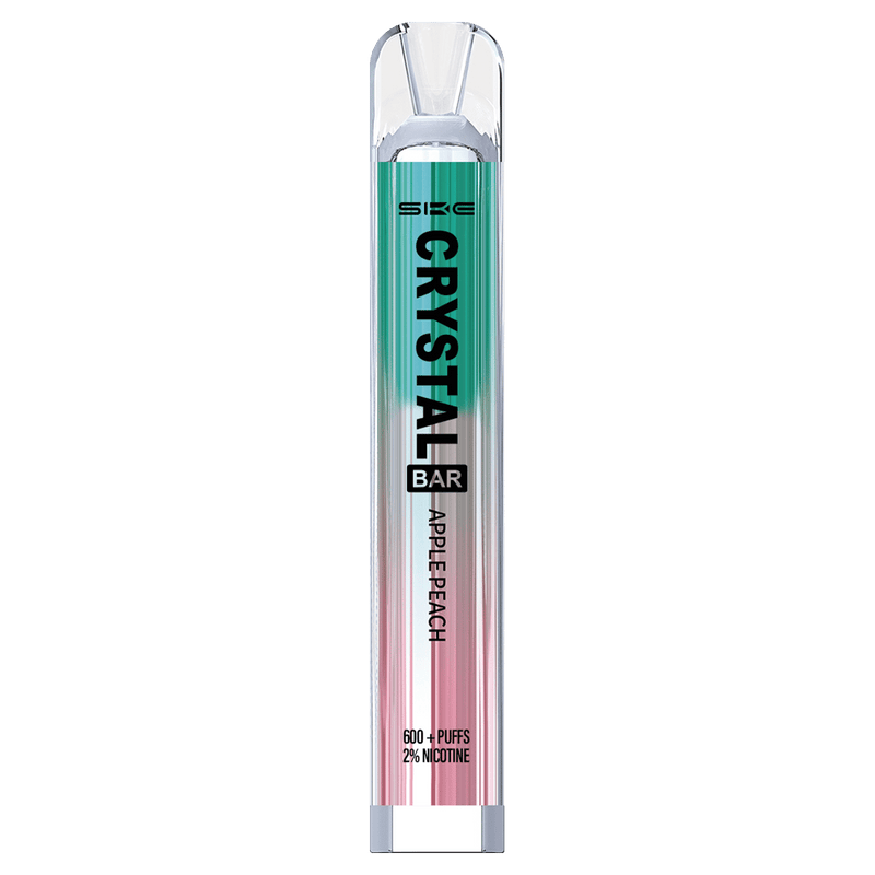 Apple Peach SKE Crystal Bar 600 Disposable Vape