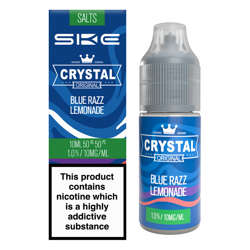 Blue Razz Lemonade Nic Salt by SKE Crystal 10ml 10mg