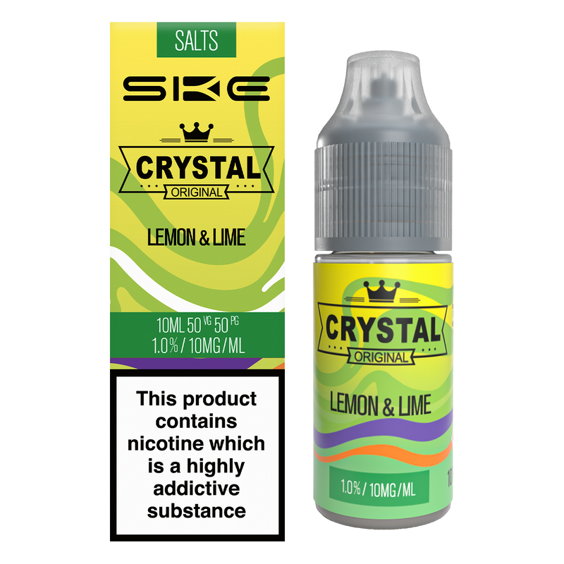 Lemon & Lime Nic Salt by SKE Crystal 10ml 10mg