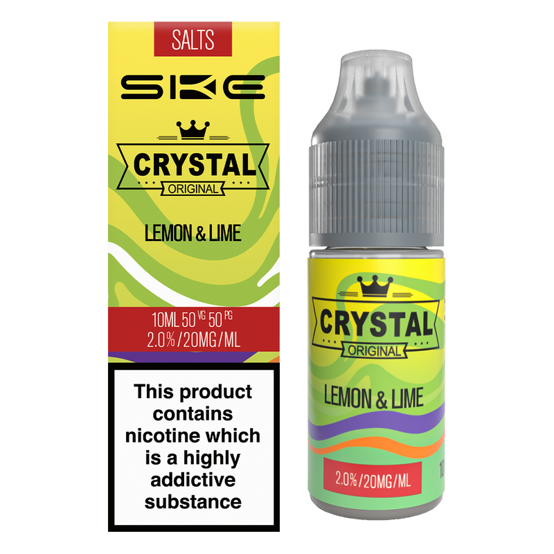 Lemon & Lime Nic Salt by SKE Crystal 10ml 20mg