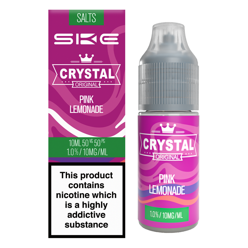 Pink Lemonade Nic Salt by SKE Crystal 10ml 10mg