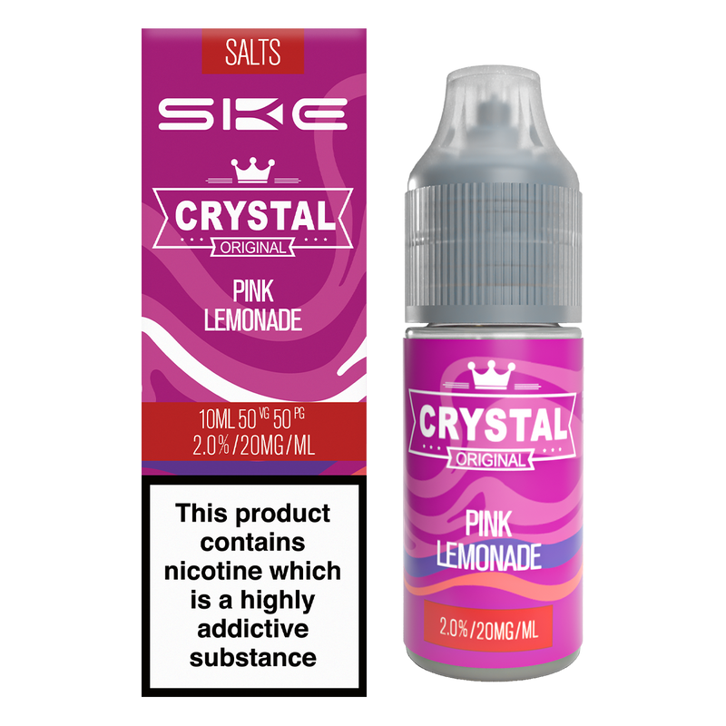 Pink Lemonade Nic Salt by SKE Crystal 10ml 20mg