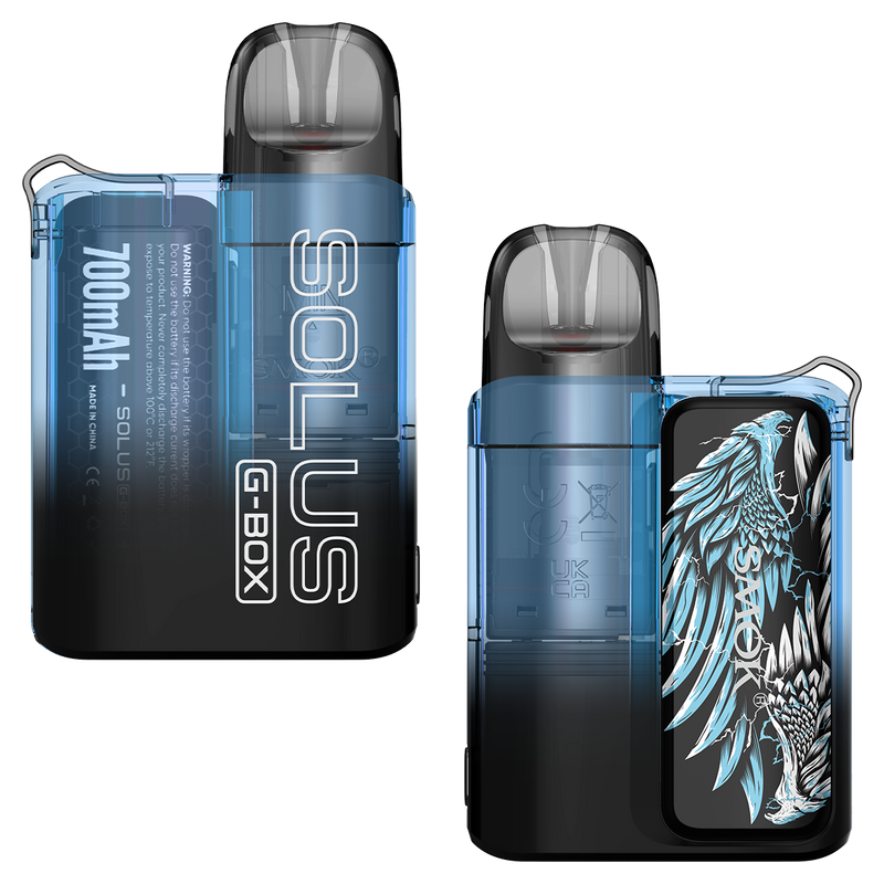 SMOK Solus G Box Pod Kit Transparent Blue