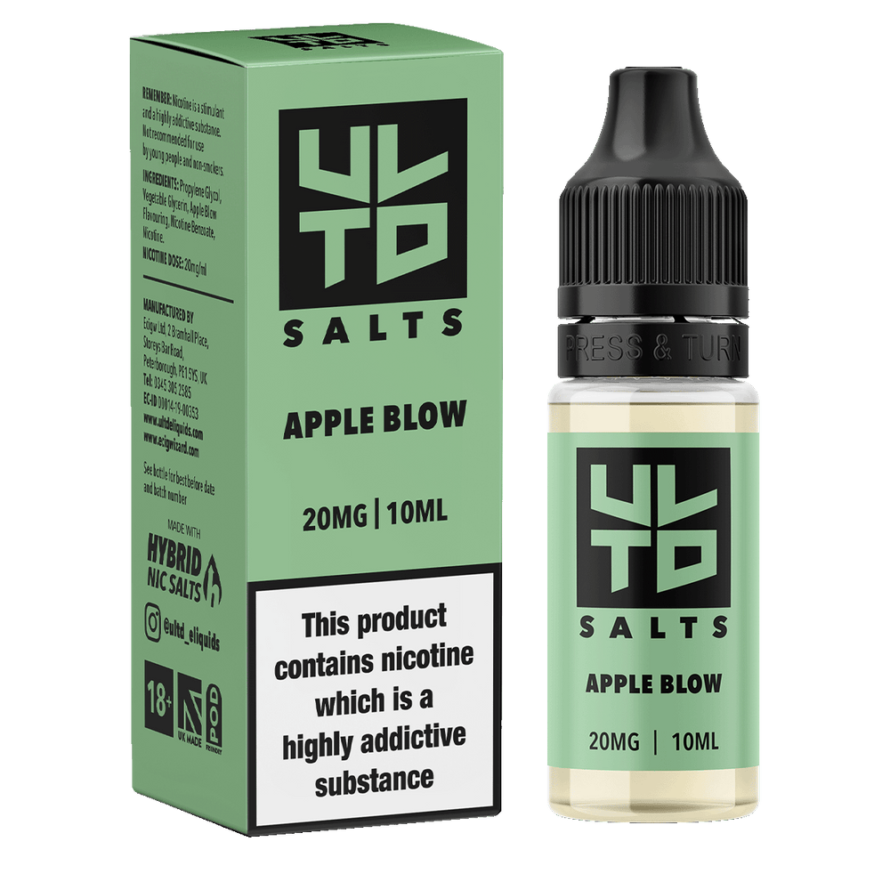 ULTD Salts | Apple Blow | Apple Nic Salt | Ecigwizard ULTD Salts | Apple Blow | Apple Nic Salt | Ecigwizard