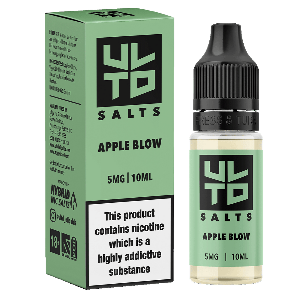 ULTD Salts | Apple Blow | Apple Nic Salt