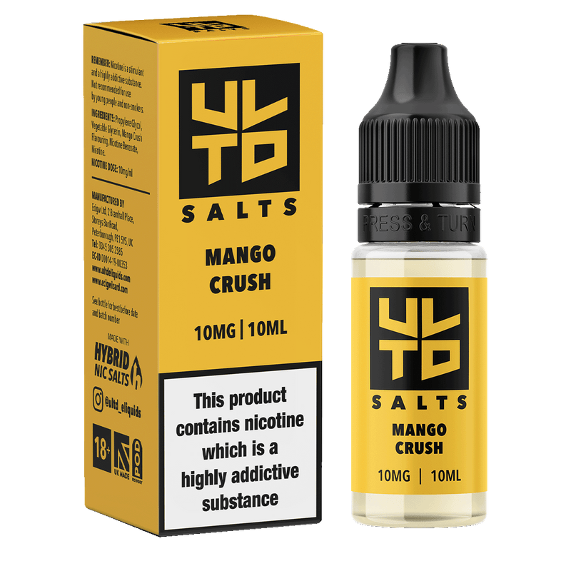 ULTD Mango Crush Nic Salt - 10ml 10mg