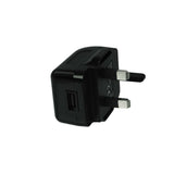 UK Mains 1.0A 5V USB E Cig Plug