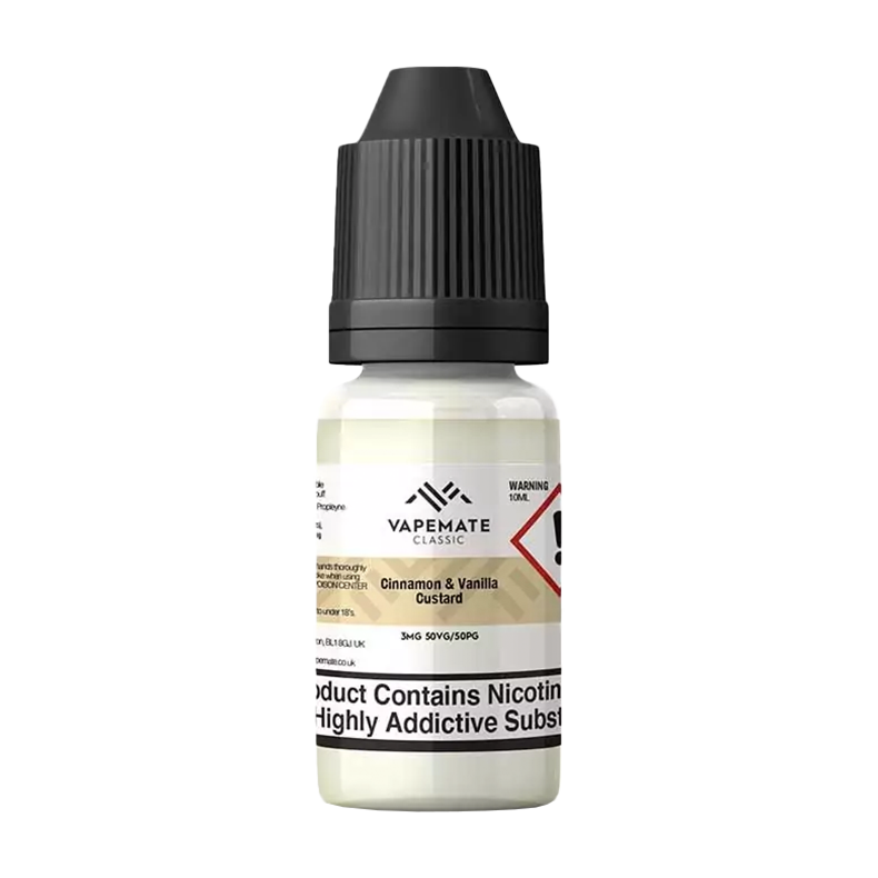 Vapemate Classic Cinnamon & Vanilla Custard 10ml