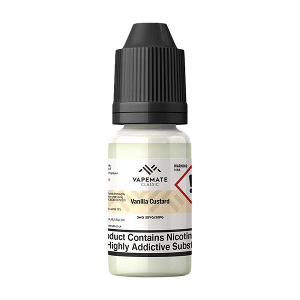 Vapemate Classic Vanilla Custard Eliquid | Multi buy from 2.49 | Ecigwizard Vapemate Classic Vanilla Custard Eliquid | Multi buy from 2.49 | Ecigwizard