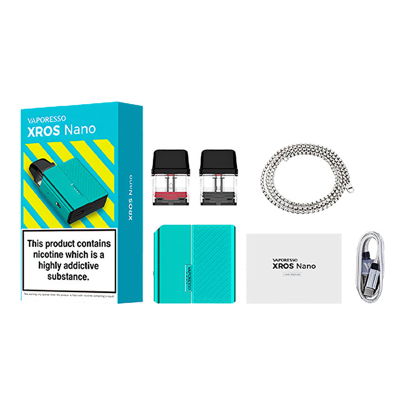 Vaporesso Xros Nano Pod Vape Kit - Contents