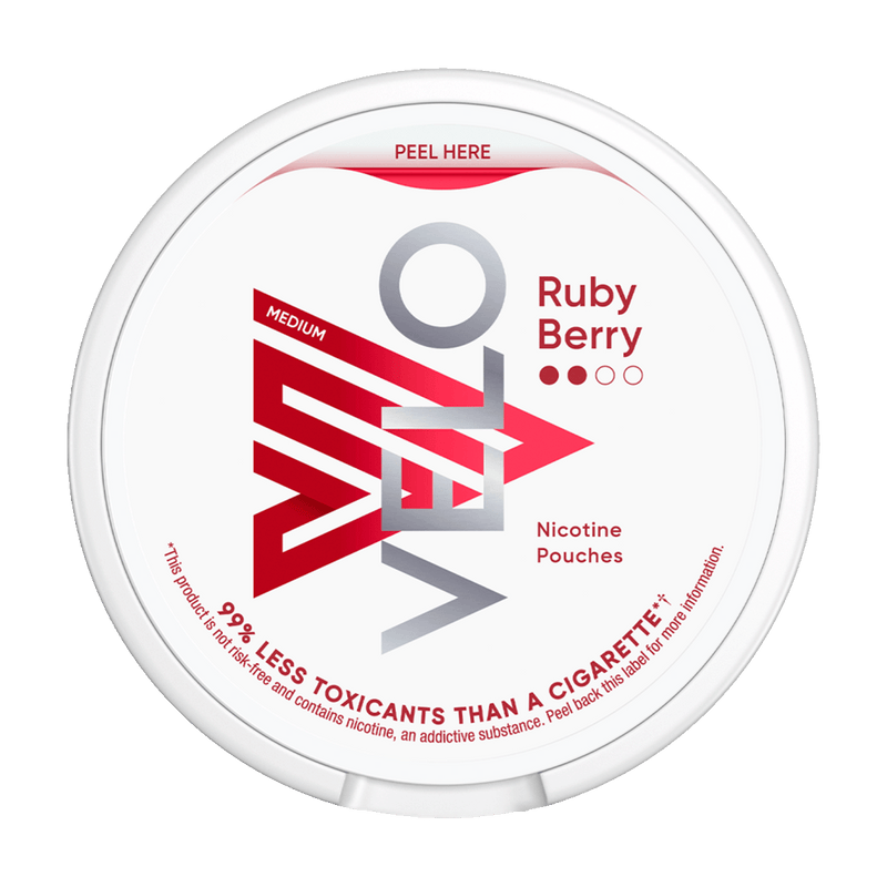 VELO Nicotine Pouches Ruby Berry