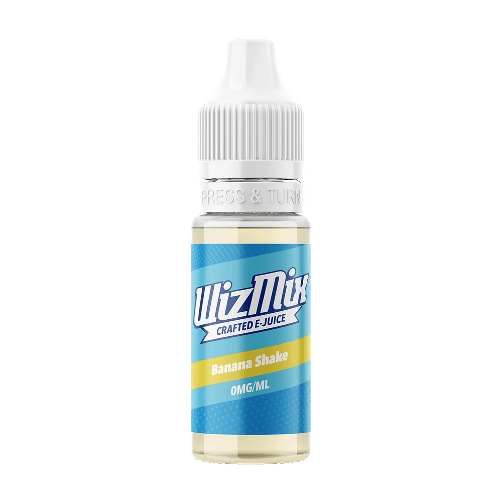 banana milkshake vape juice WizMix Banana Shake | Banana Milkshake Flavoured E-Liquid