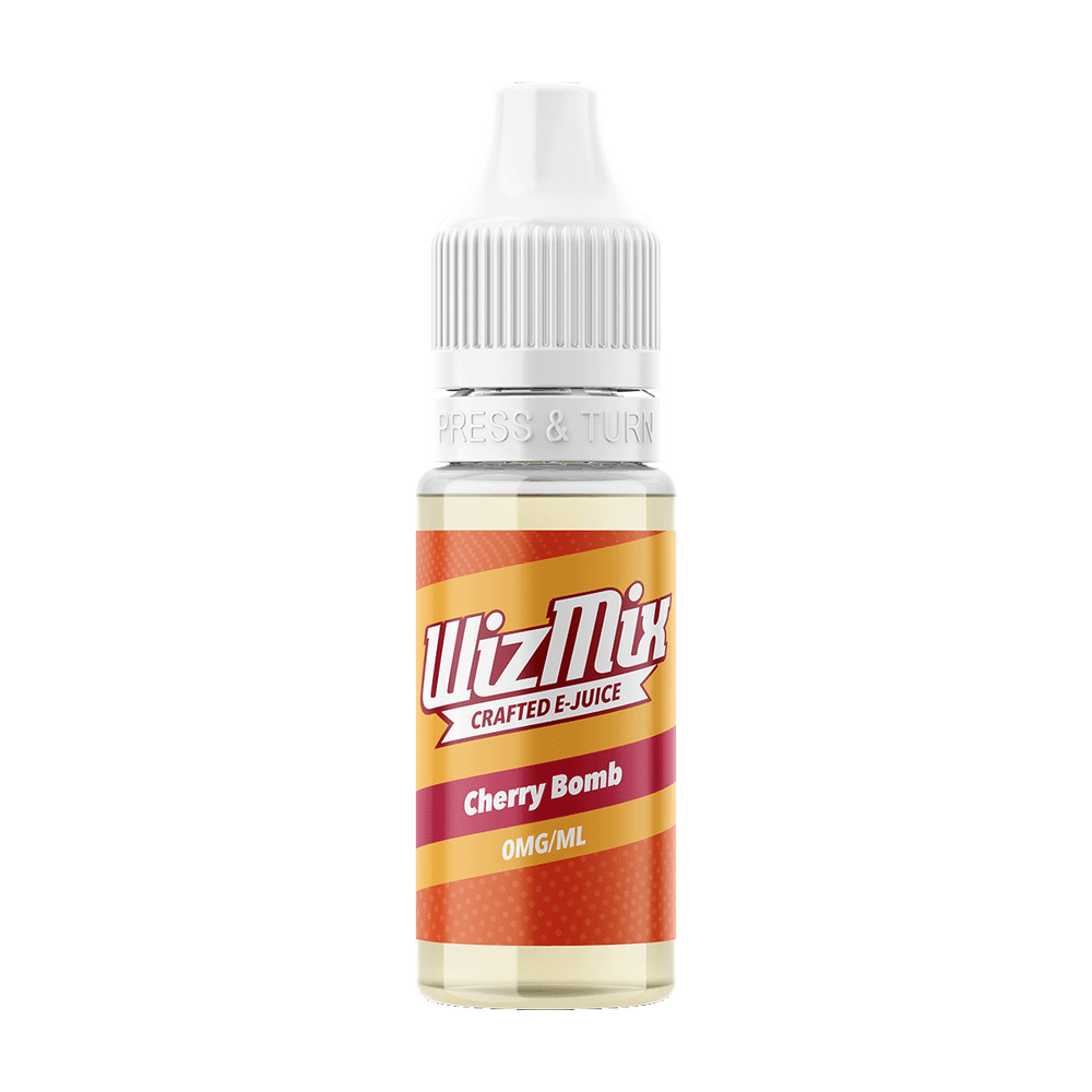 Cherry Bomb by WizMix | Cherry Flavour E-Liquid | Ecigwizard Cherry Bomb by WizMix | Cherry Flavour E-Liquid | Ecigwizard