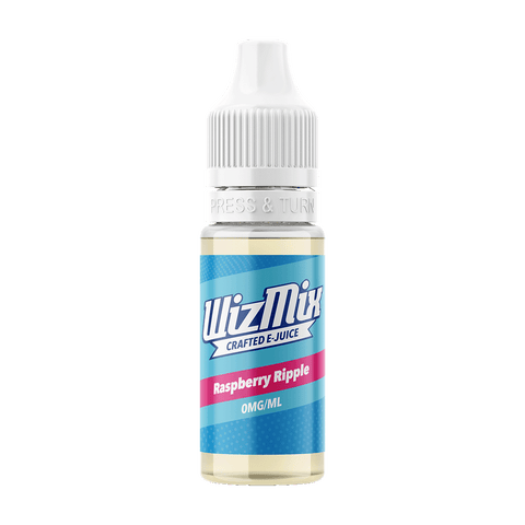 WizMix Raspberry Ripple - 10ml Vape Juice