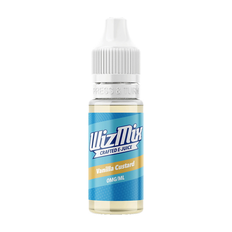 WizMix Vanilla Custard - 10ml E-Liquid