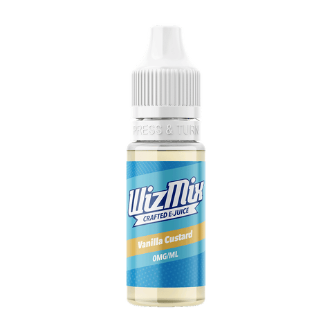 WizMix Vanilla Custard - 10ml E-Liquid