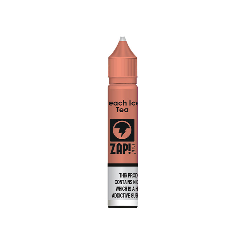 Peach Ice Tea Nic Salt by Zap Juice - 10ml Ecigwizard Peach Ice Tea Nic Salt by Zap Juice - 10ml Ecigwizard